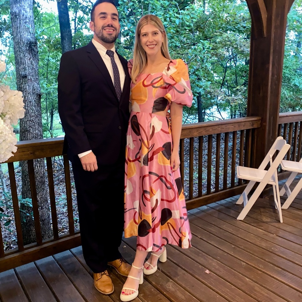 Aureta Puff Sleeve Dress